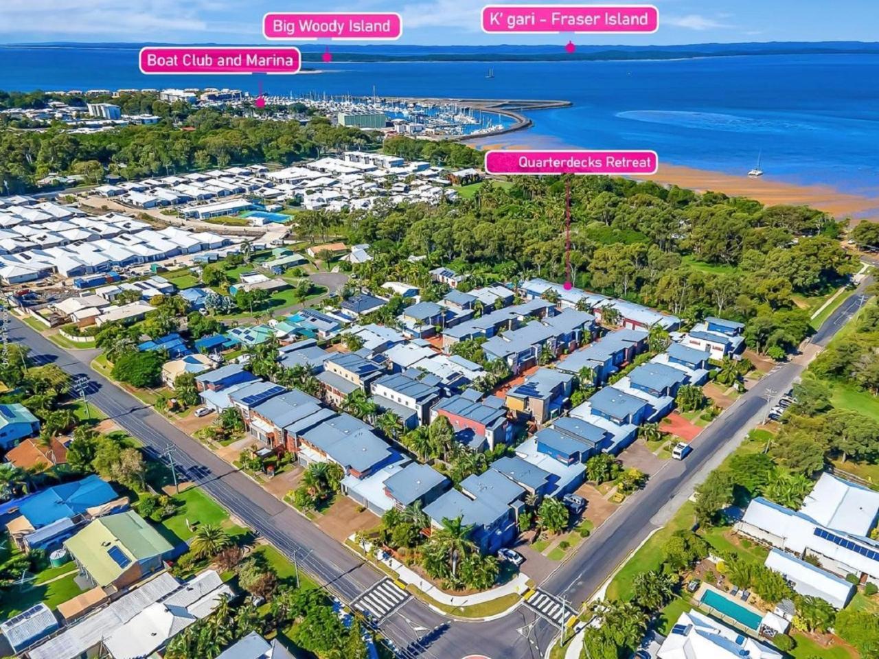 Vila Quarterdecks Retreat Urangan Exteriér fotografie